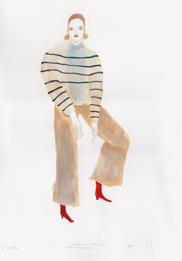 Poetic Fashion Illustrator Frida Wannerberger — The Flair Index