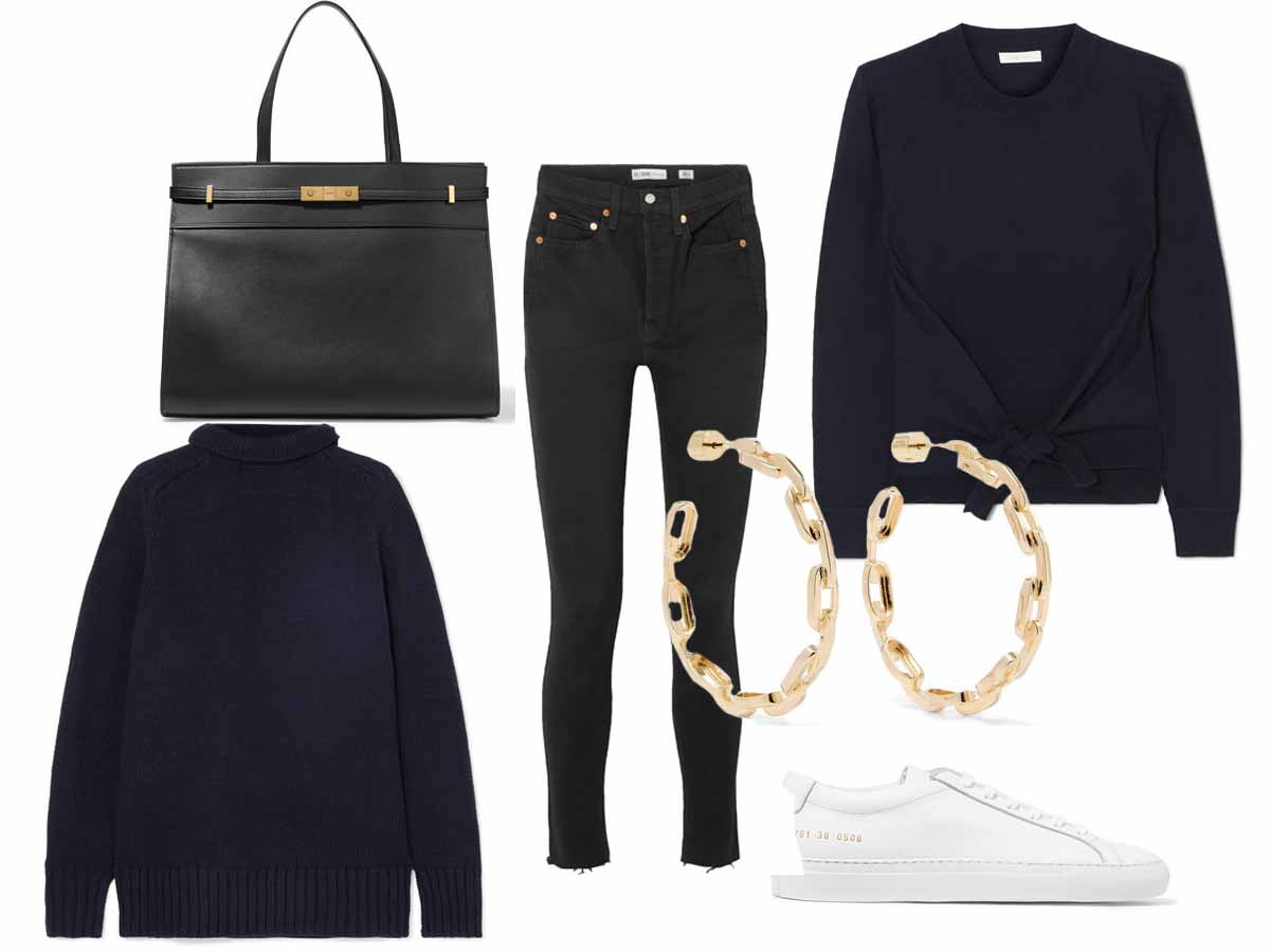 Everyday Outfit #4: The Understated Allure of Navy + Black — The Flair ...